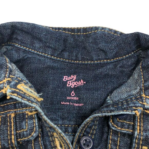 Lot Baby B Gosh Denim Dress Disney Baby Mickey Mouse T Shirt Baby Girl 6 Months - Picture 4 of 10